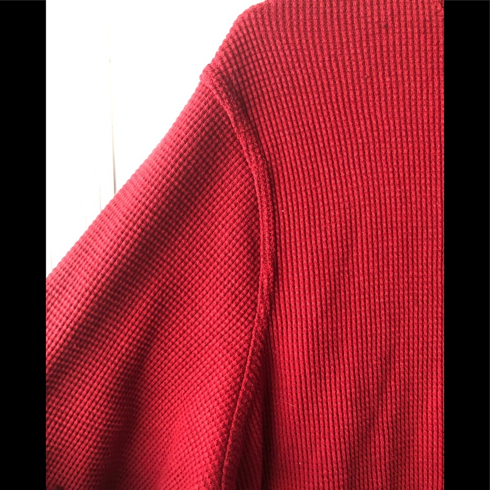 Bundle - Red and Blue Thermal Long Sleeve Shirts - Picture 3 of 15